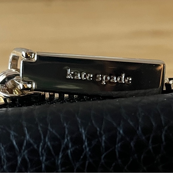 Kate Spade Dumpling Pebbled Leather Small Wallet / Card Case - Picture 3 of 3